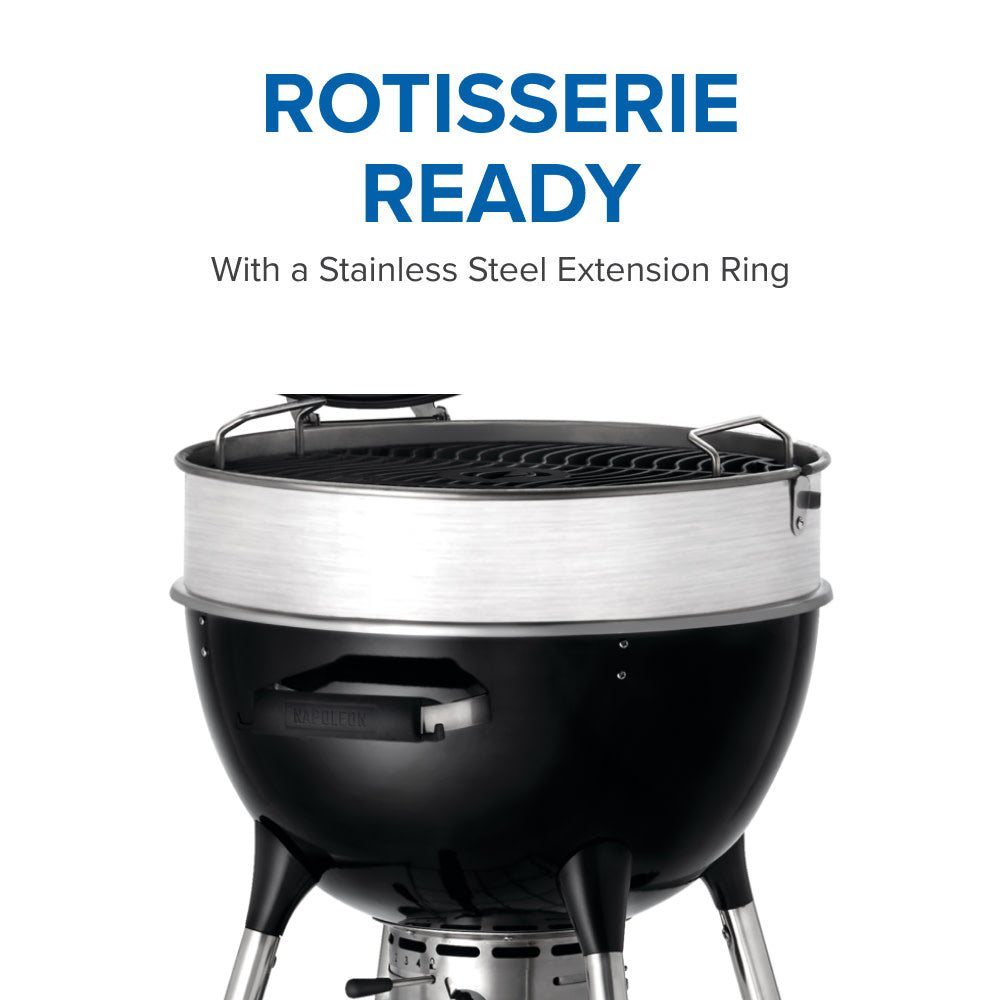 Napoleon Professional 22 Charcoal Kettle Grill PRO22K-LEG-3