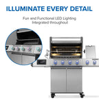 Napoleon Prestige PRO 500 Natural Gas Grill with Smart Technology PRO500VXRSIBNSS