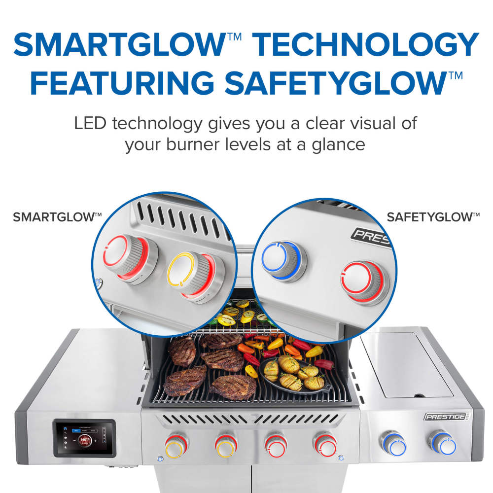 Napoleon Prestige PRO 500 Natural Gas Grill with Smart Technology PRO500VXRSIBNSS