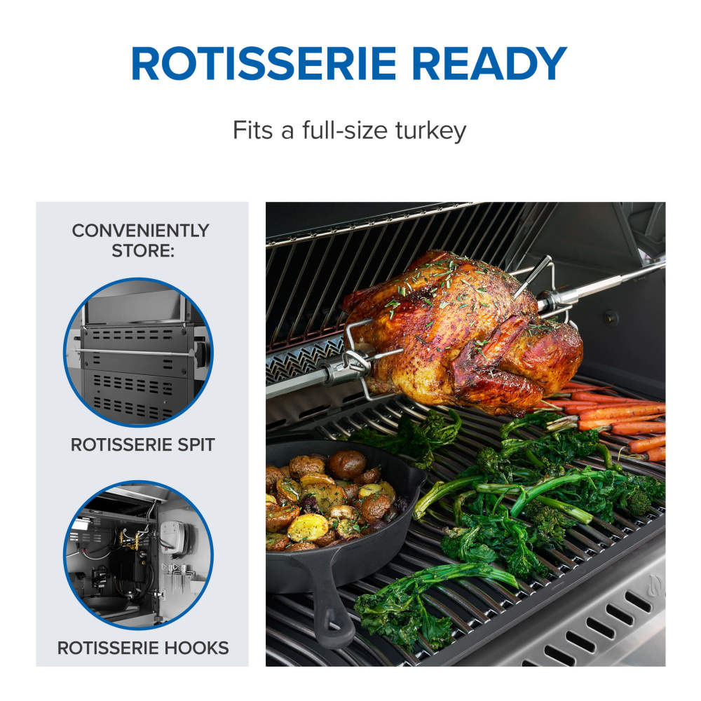 Napoleon Prestige PRO 500 Natural Gas Grill with Smart Technology PRO500VXRSIBNSS