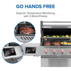 Napoleon Prestige PRO 500 Natural Gas Grill with Smart Technology PRO500VXRSIBNSS