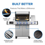 Napoleon Prestige PRO 500 Natural Gas Grill with Smart Technology PRO500VXRSIBNSS