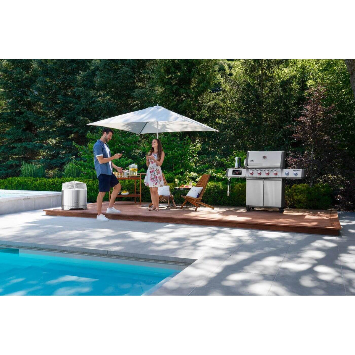 Napoleon Prestige PRO 500 Natural Gas Grill with Smart Technology PRO500VXRSIBNSS