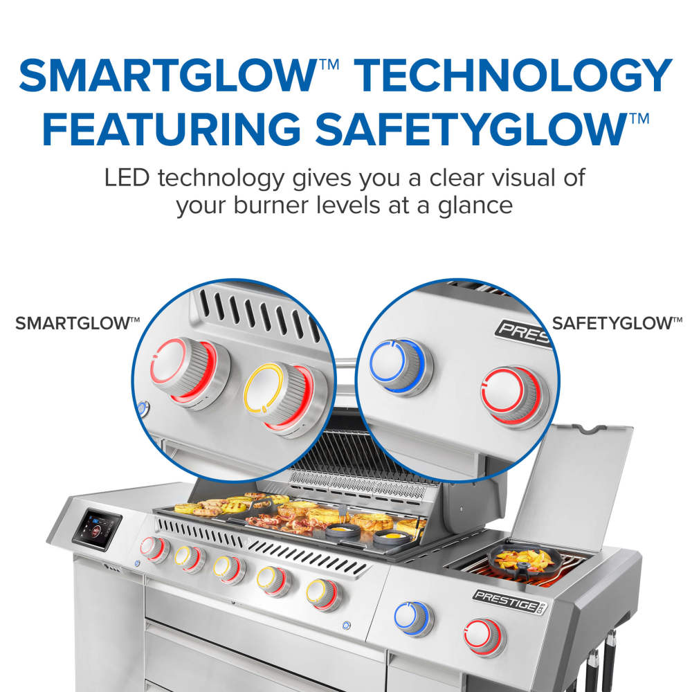 Napoleon Prestige PRO 665 Elite Natural Gas Grill with Smart Technology PRO665VXRSIBNSS