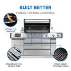 Napoleon Prestige PRO 665 Elite Natural Gas Grill with Smart Technology PRO665VXRSIBNSS