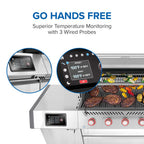 Napoleon Prestige PRO 665 Elite Natural Gas Grill with Smart Technology PRO665VXRSIBNSS