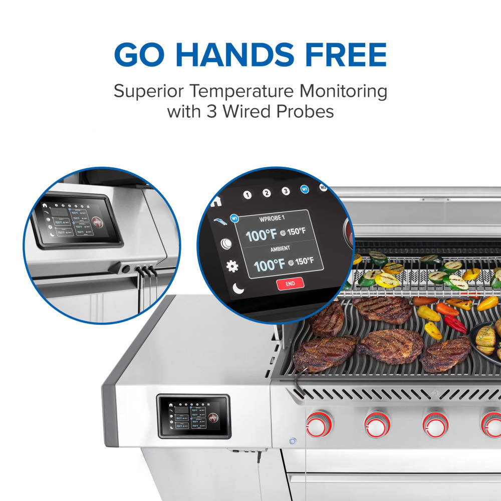 Napoleon Prestige PRO 665 Elite Natural Gas Grill with Smart Technology PRO665VXRSIBNSS