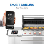 Napoleon Prestige PRO 665 Elite Natural Gas Grill with Smart Technology PRO665VXRSIBNSS