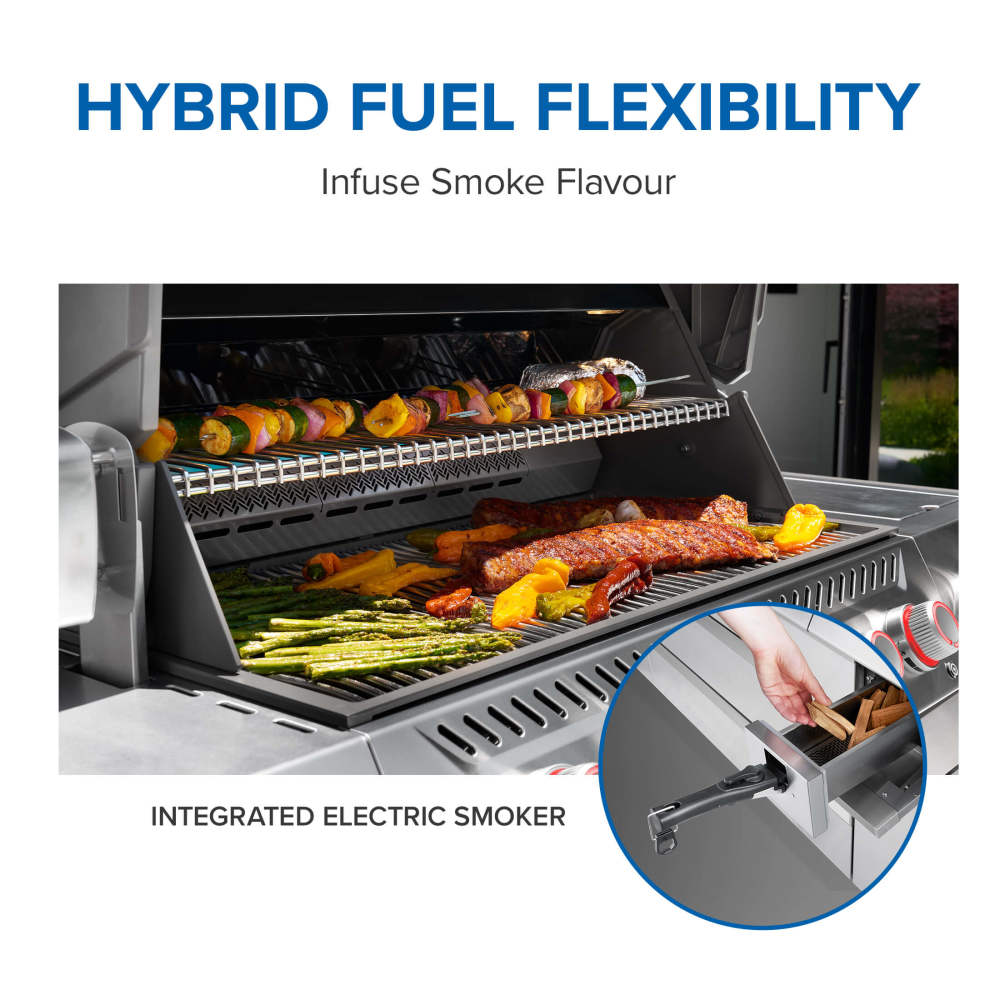Napoleon Prestige PRO 665 Elite Natural Gas Grill with Smart Technology PRO665VXRSIBNSS