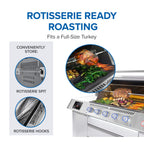 Napoleon Prestige PRO 665 Elite Natural Gas Grill with Smart Technology PRO665VXRSIBNSS