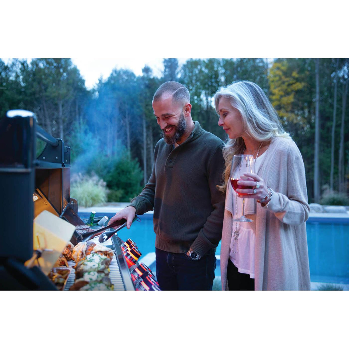 Napoleon Classic Prestige PRO 825 Natural Gas Grill with Power Side Burner PRO825RSBINSS-3