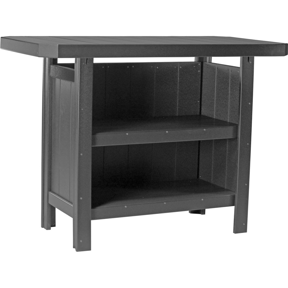 LuxCraft Serving Bar (PSB) - PSBBK Poly Serving Bar (Black)