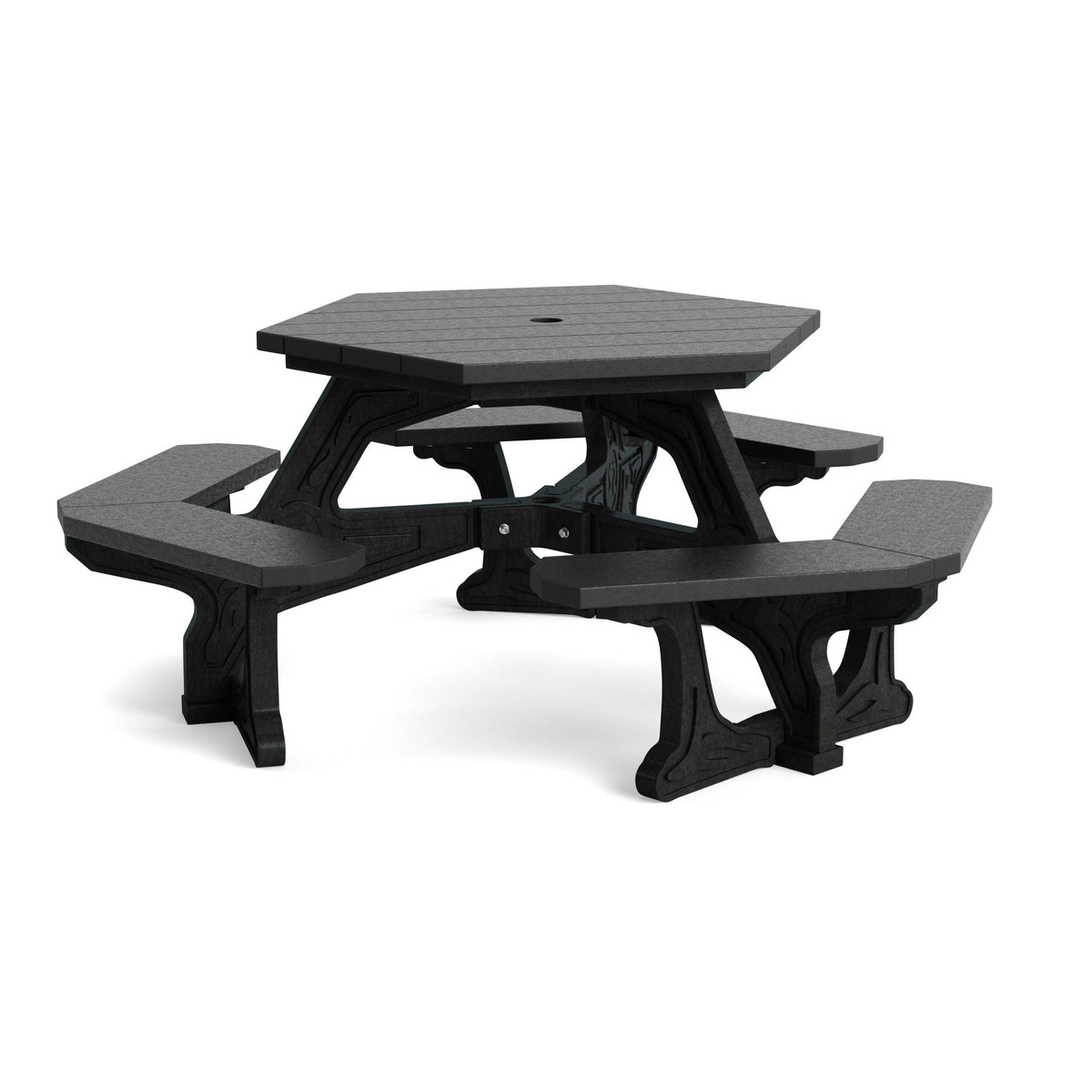 Polly Products Plaza Hex Picnic Table - PZT-BK-BK-NEW-WEB.jpg