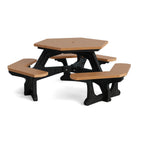 Polly Products Plaza Hex Picnic Table