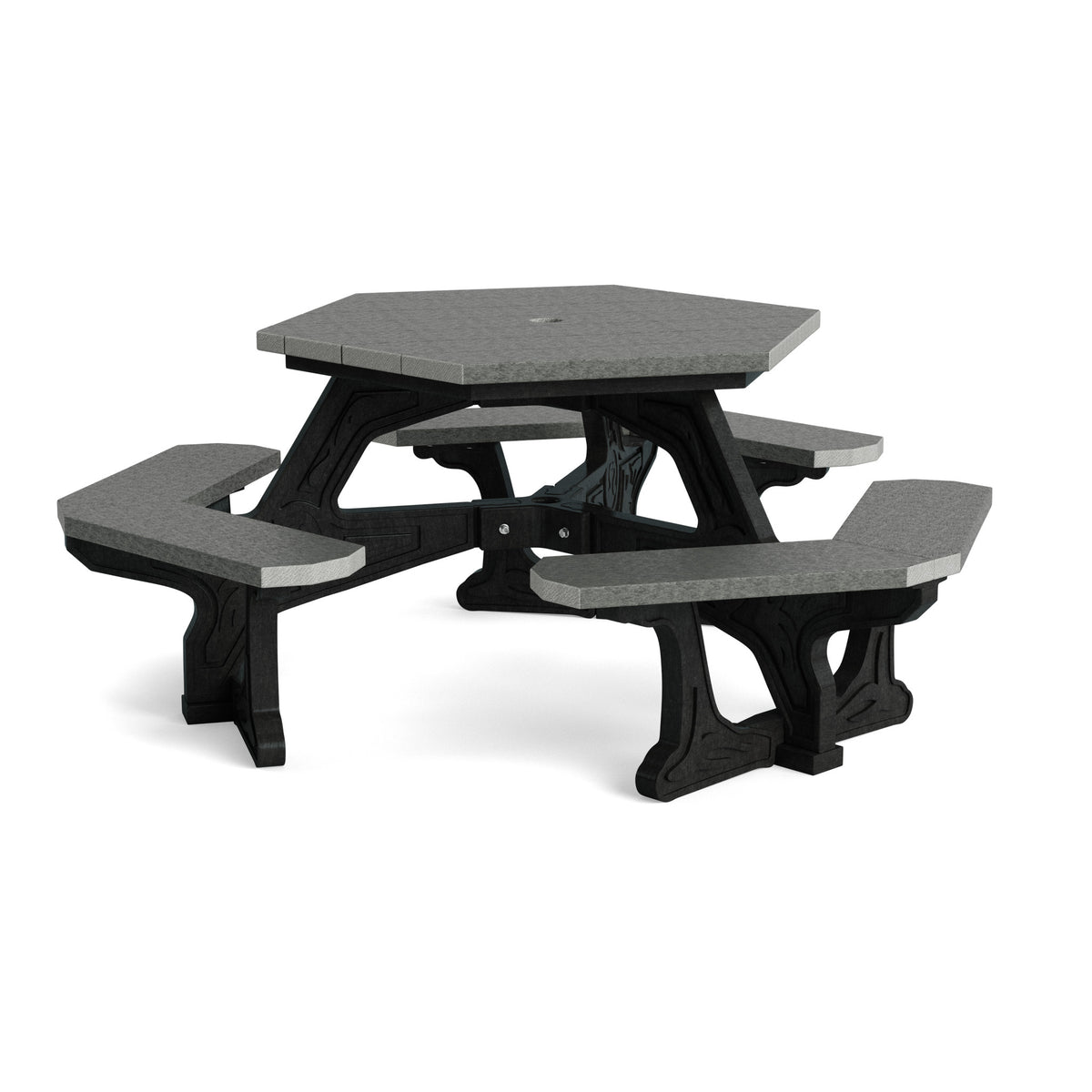 Polly Products Plaza Hex Picnic Table - PZT-BK-CH-NEW-WEB.jpg