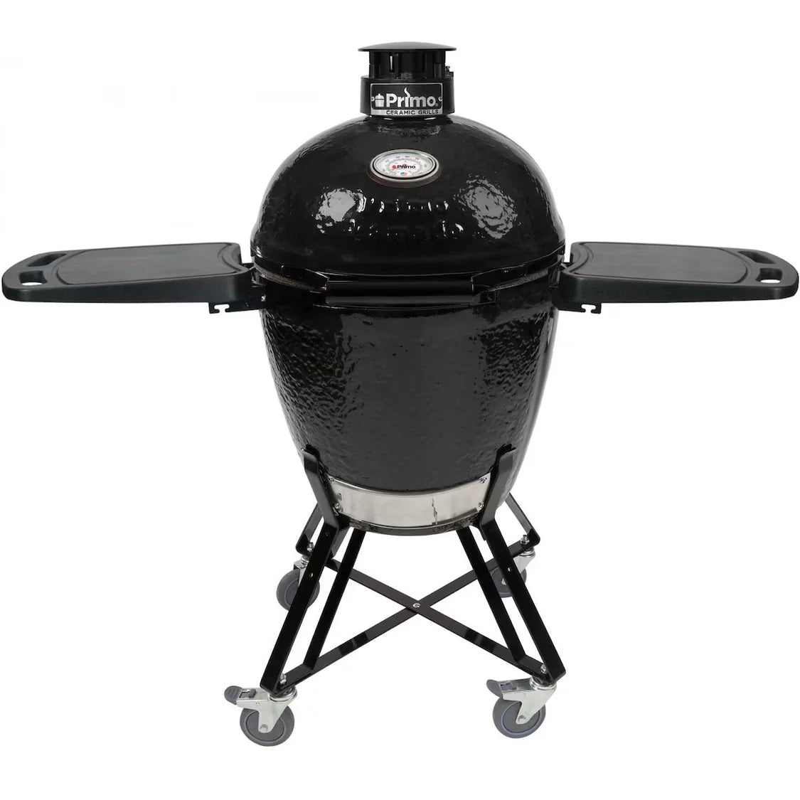 Primo Round Ceramic Kamado Charcoal Grill All-In-One