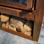 RB73 Quaruba L Mobile 4-Sided Outdoor Fireplace QUARUBA-L-4M