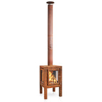 RB73 Quaruba XL 3-Sided Outdoor Fireplace QUARUBA-XL-3
