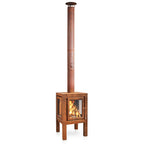RB73 Quaruba XL 4-Sided Outdoor Fireplace QUARUBA-XL-4