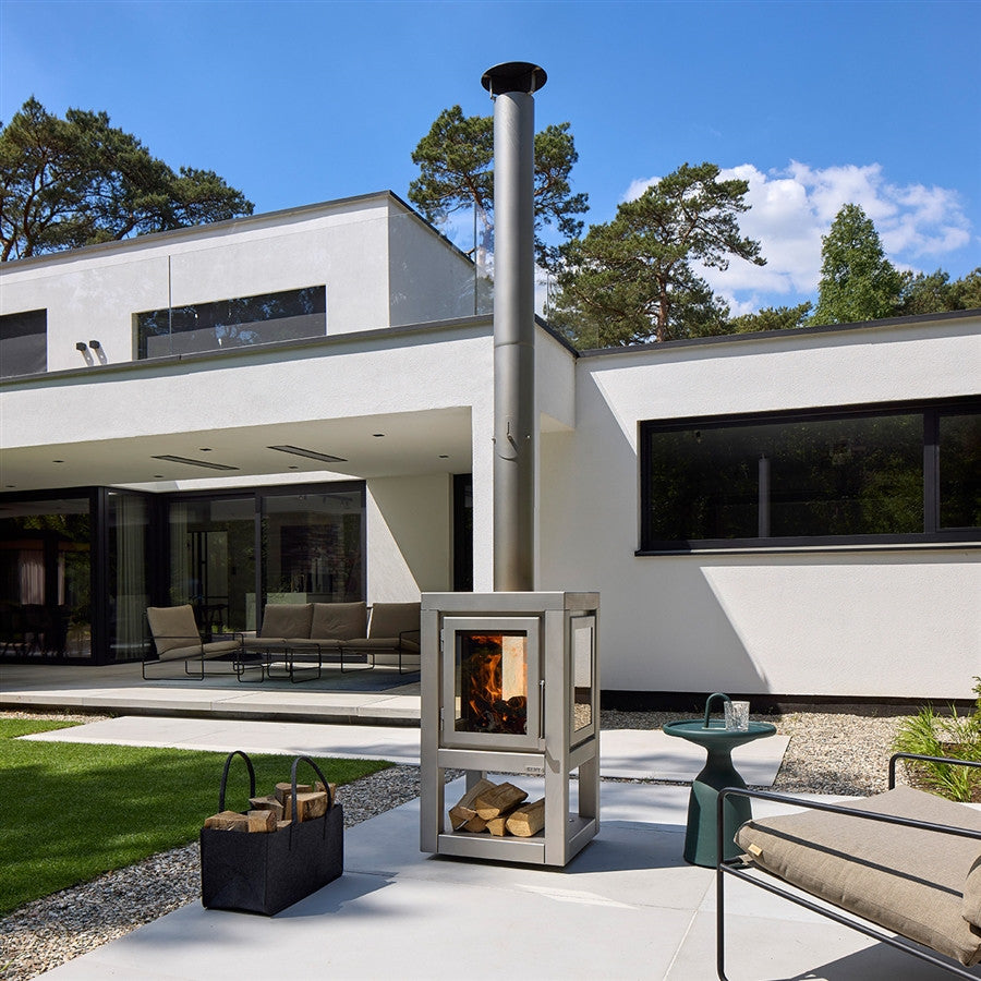 RB73 Quaruba XL 4-Sided Outdoor Fireplace QUARUBA-XL-4-SS