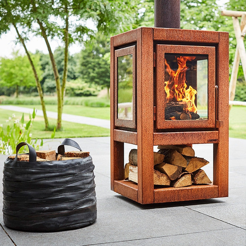 RB73 Quaruba XL Mobile 4-Sided Outdoor Fireplace QUARUBA-XL-4M