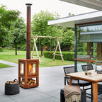 RB73 Quaruba XL Mobile 4-Sided Outdoor Fireplace QUARUBA-XL-4M