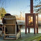 RB73 Quaruba XXL 3-Sided Outdoor Fireplace QUARUBA-XXL-3