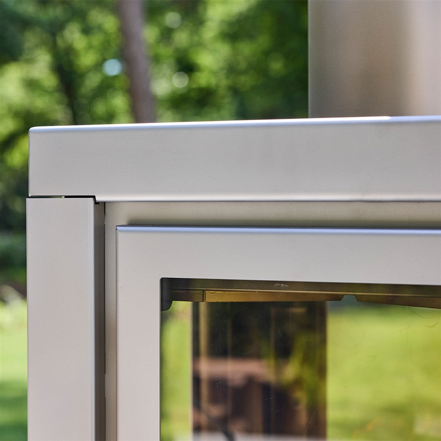 RB73 Quaruba XXL Stainless Steel 4-Sided Outdoor Fireplace QUARUBA-XXL-4-SS
