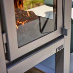 RB73 Quaruba XXL Stainless Steel 4-Sided Outdoor Fireplace QUARUBA-XXL-4-SS