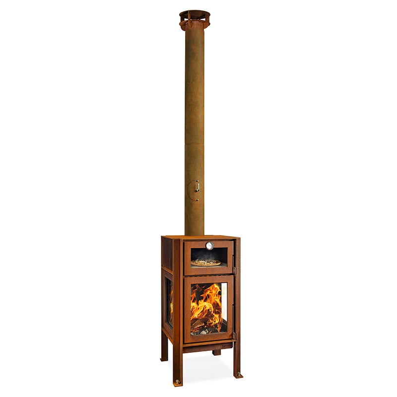RB73 Quercus Wood Burning Outdoor Fireplace QUERCUS
