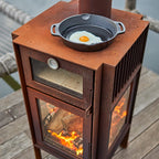 RB73 Quercus Wood Burning Outdoor Fireplace QUERCUS