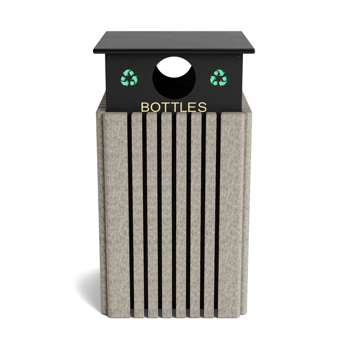 Polly Products Tall 40 Gallon Recycling Receptacles - R40C-Bottles-WW-NEW-WEB.jpg