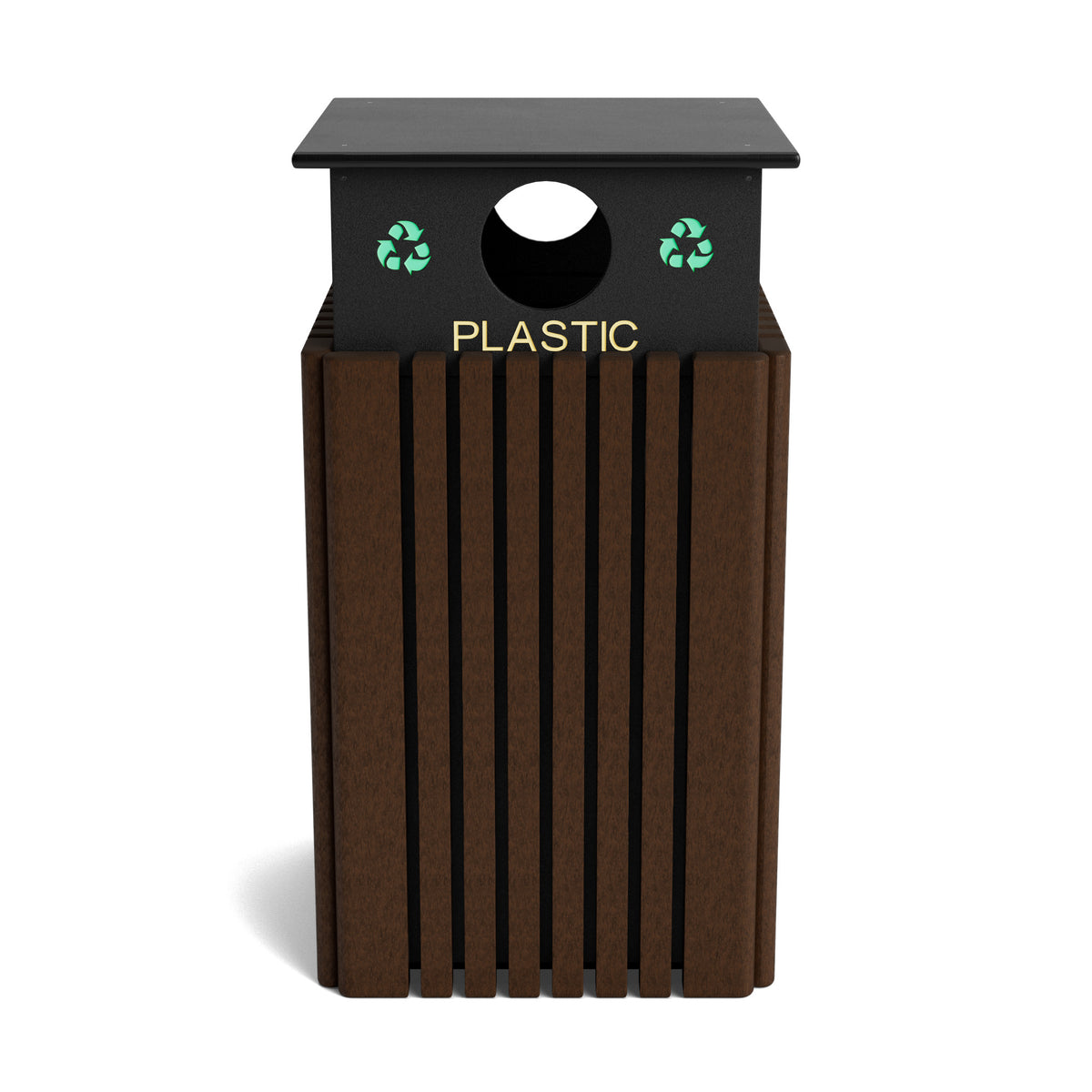 Polly Products Tall 40 Gallon Recycling Receptacles - R40C-Plastic-BN-NEW-WEB.jpg