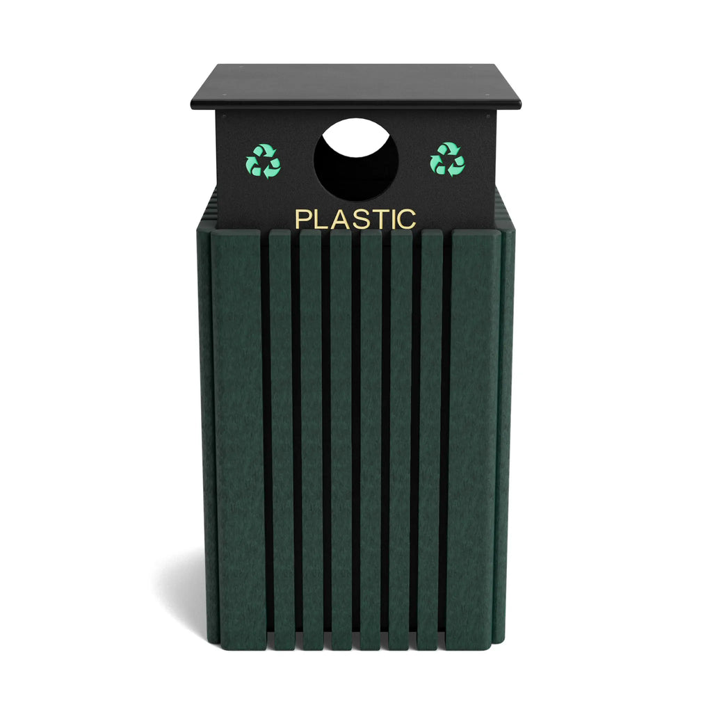 Polly Products Tall 40 Gallon Recycling Receptacles