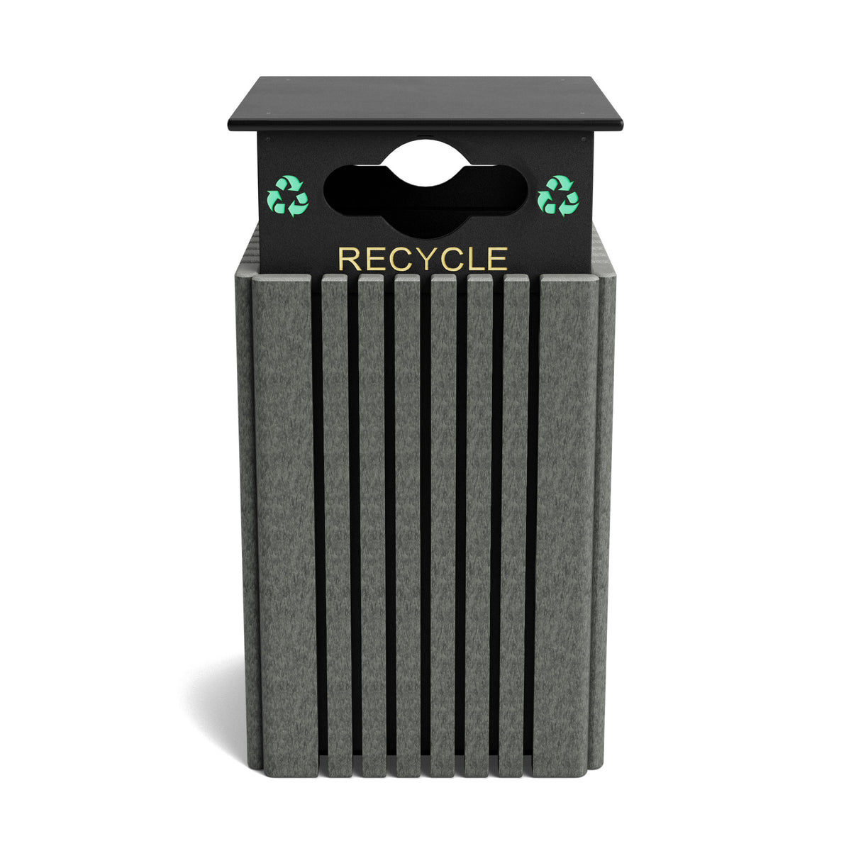 Polly Products Tall 40 Gallon Recycling Receptacles - R40C-Recycle-CH-NEW-WEB.jpg