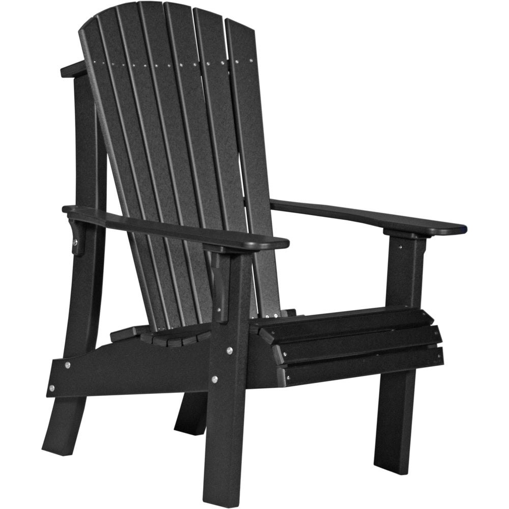 LuxCraft Royal Adirondack Chair (RAC) - RACBK Royal Adirondack Chair (Black)