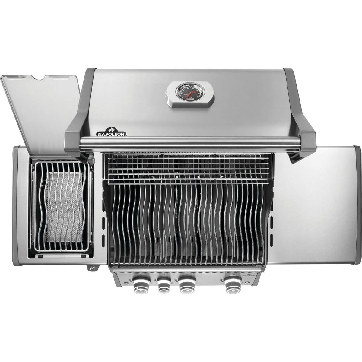 Napoleon Rogue PRO 425 SIB Natural Gas Grill with Infrared Side Burner RP425SIBNSS-2