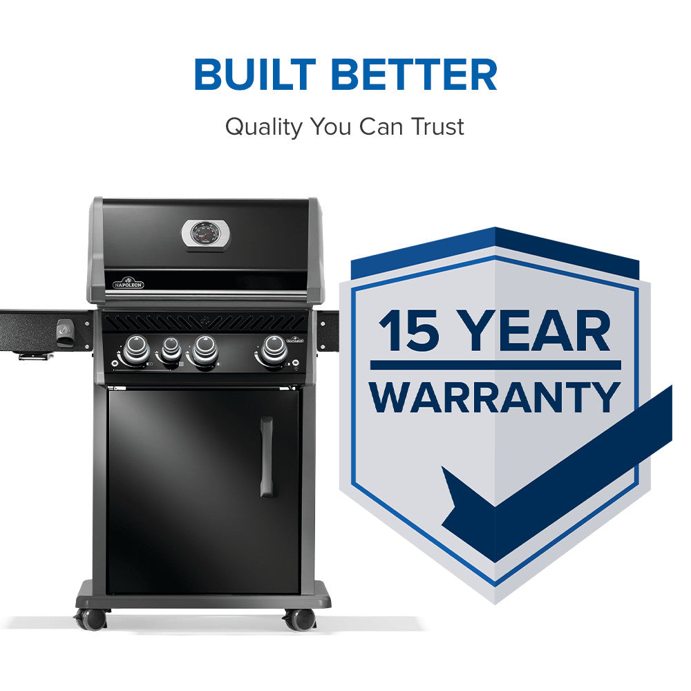 Napoleon Rogue PRO 425 SIB Grill with Infrared Side Burner RP425SIBNK-2