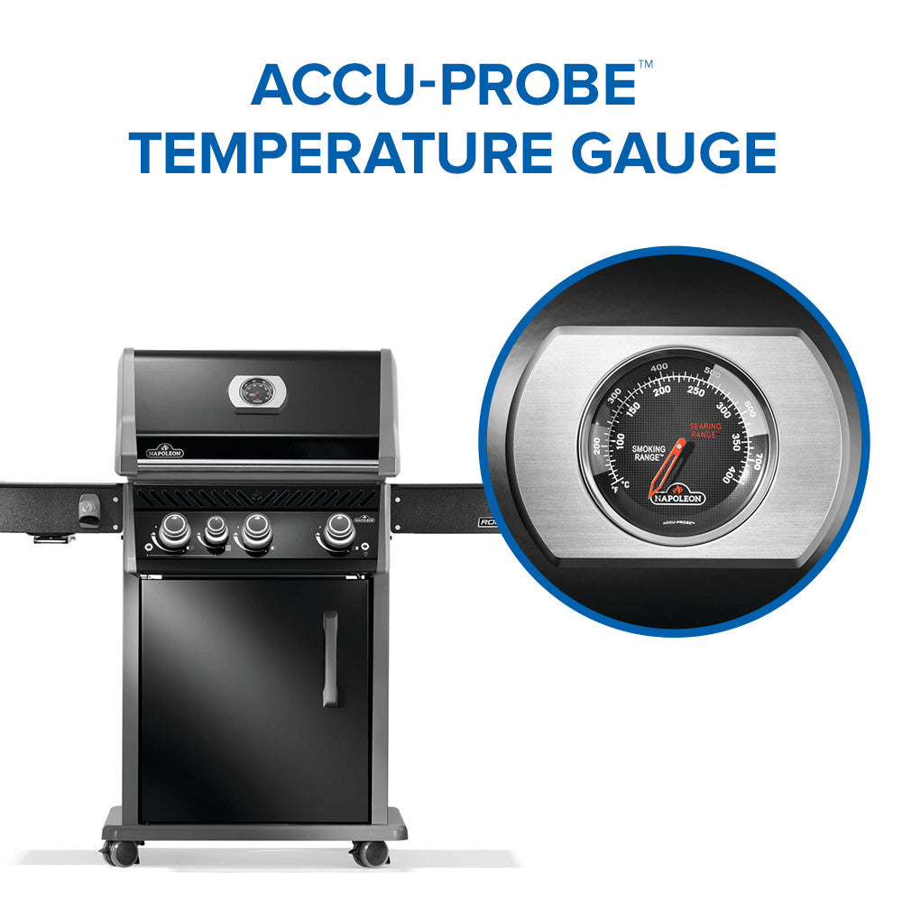 Napoleon Rogue PRO 425 SIB Grill with Infrared Side Burner RP425SIBNK-2