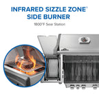 Napoleon Rogue PRO 425 SIB Natural Gas Grill with Infrared Side Burner RP425SIBNSS-2