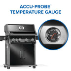 Napoleon Rogue PRO 525 SIB Natural Gas Grill with Infrared Side Burner RP525SIBNK-2