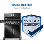 Napoleon Rogue PRO 525 SIB Natural Gas Grill with Infrared Side Burner RP525SIBNK-2