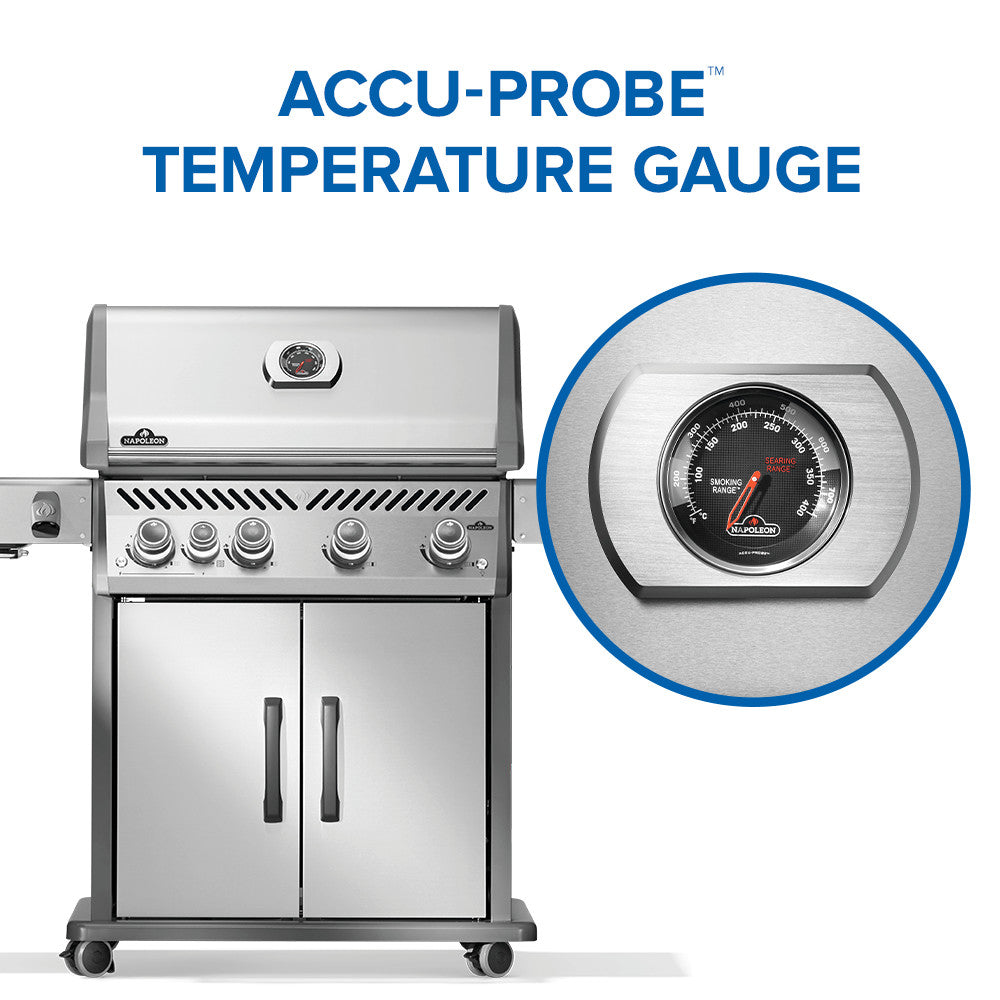 Napoleon Rogue PRO 525 SIB Grill with Infrared Side Burner RP525SIBNSS-2