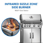 Napoleon Rogue PRO 525 SIB Grill with Infrared Side Burner RP525SIBNSS-2