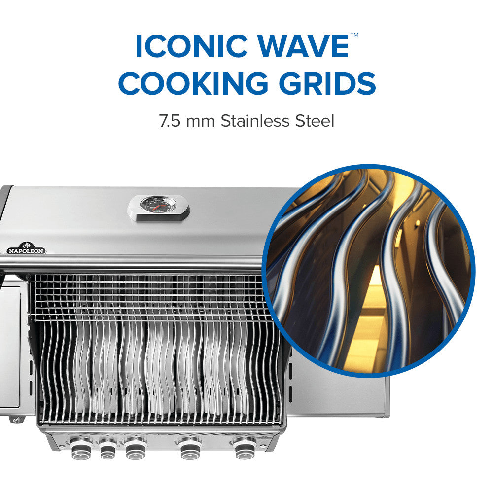 Napoleon Rogue PRO 525 SIB Grill with Infrared Side Burner RP525SIBNSS-2