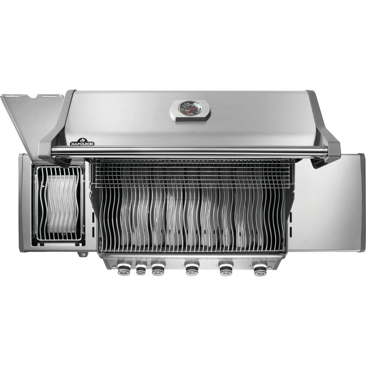 Napoleon Rogue PRO 625 SIB Natural Gas Grill with Infrared Side Burner RP625SIBNSS-2