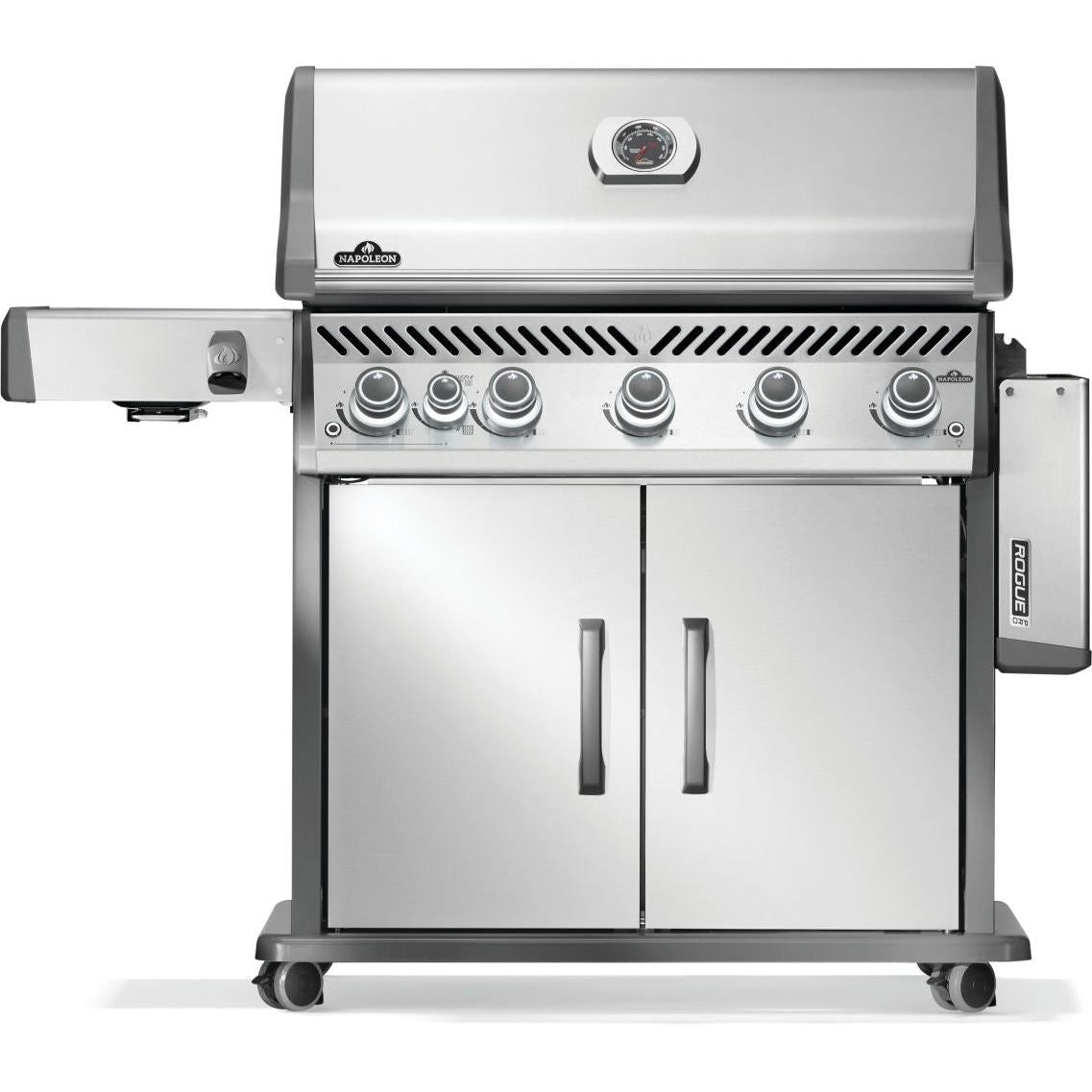 Napoleon Rogue PRO 625 SIB Natural Gas Grill with Infrared Side Burner RP625SIBNSS-2