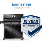 Napoleon Rogue PRO 625 SIB Natural Gas Grill with Infrared Side Burner RP625SIBNK-2
