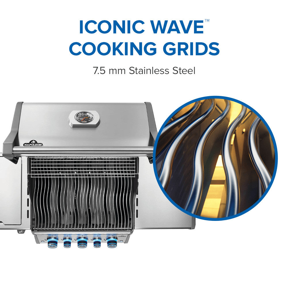Napoleon Rogue PRO-S 425 RSIB Grill with Infrared Side and Rear Burner RPS425RSIBNSS-2