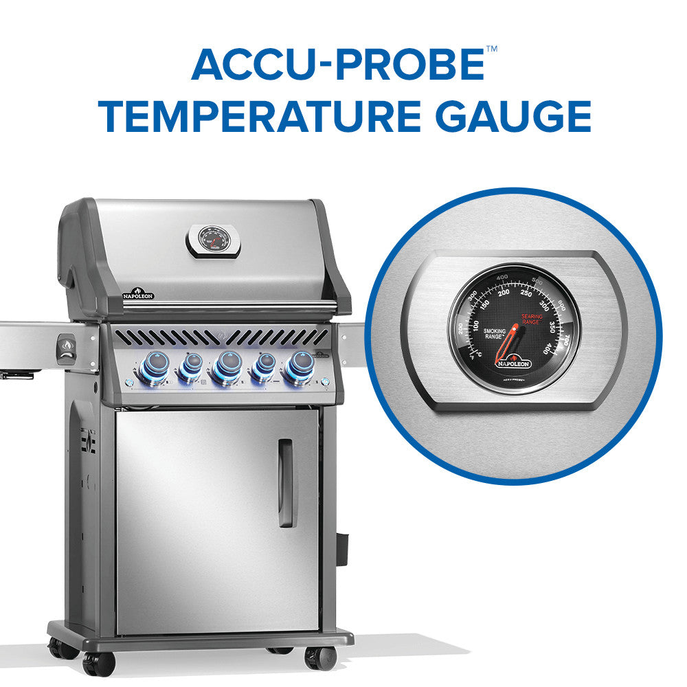 Napoleon Rogue PRO-S 425 RSIB Grill with Infrared Side and Rear Burner RPS425RSIBNSS-2